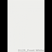 KTD-129 PS14 Prégelt Front fehér 18mm 2800x2070