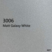AGT MATT MDF panel, 3006 Matt Galaxy Fehér 2800x1220x18 mm