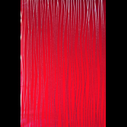 AGT Fényes MDF panel, 630 Piros-ezüst csíkos 2800x1220x18 mm KIFUTÓ